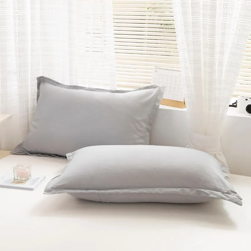 Washable Pillowcases One Pair 48cm X 74cm 2 Household Covers