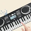 Portable 37 Keys Digital Keyboard LED Display Digital Electronic Piano Children Musical Instrument Kids Educational Toy 3