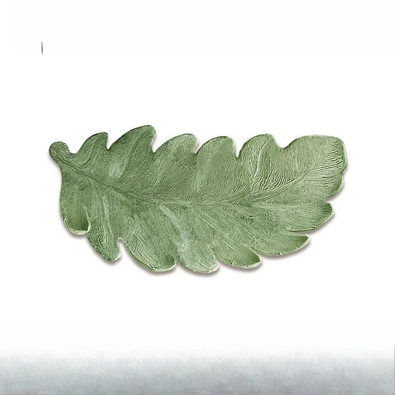 שטיח רצפת חדר אמבטיה בצורת עלה בסגנון נורדי, נגד החלקה ומהיר התייבשות, מתאים לכניסה לחצר, מזרנים לבית