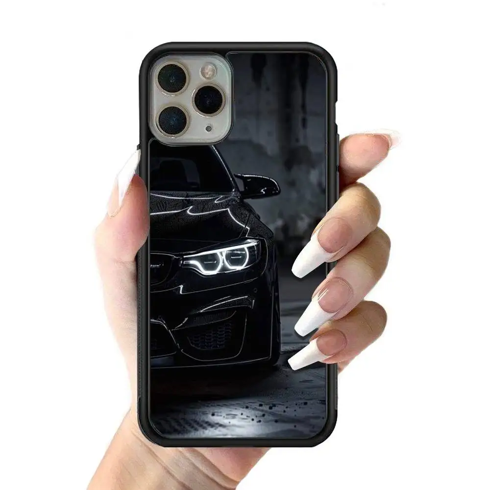 Sport Black Red COOL Silicone Phone Case - Durable PC+TPU Cover