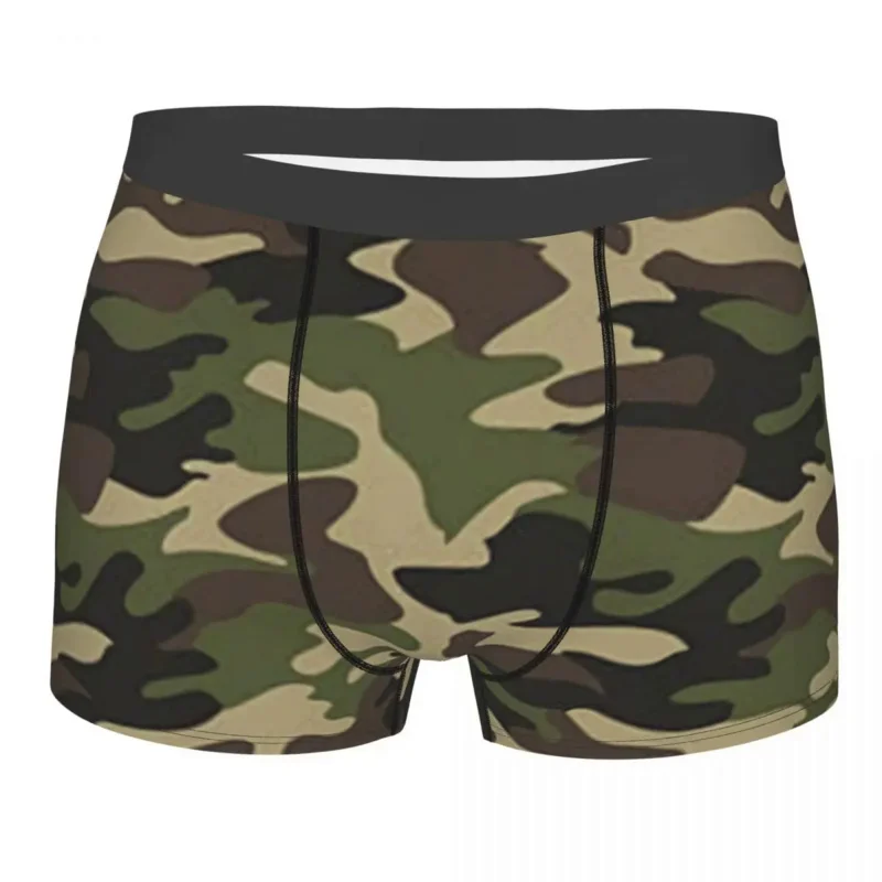 

Sexy Army Camo Camouflage Boxers Shorts Panties Male Underpants Comfortable Military Tactical Briefs Underwear