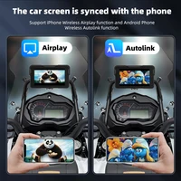 EKIY 5.0 inch Wireless CarPlay Moto Android Auto Portable Digital Motorcycle Dashboard GPS Motorcycle Navigation Display Screen - Image 6