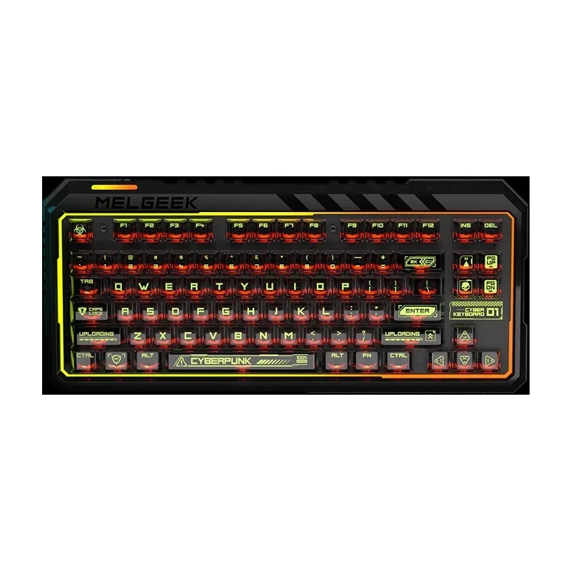 Melgeek Cyber01 mechanische Tastatur Cyber 01 Magnetsc halter RGB 