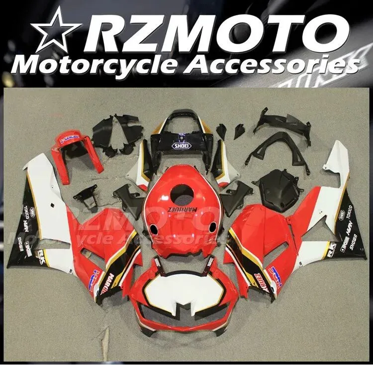 

Новый комплект искусственных предметов ABS Подходит для HONDA CBR600RR F5 2013 2014 2015 2016 2017 13 14 15 16 17 18 комплект кузова красный белый