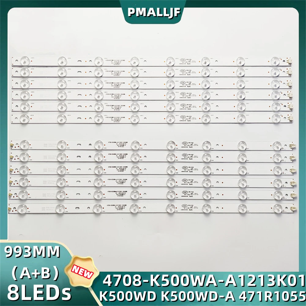 

12 шт./комплект, Светодиодная лента 50PFL5040/T3 4708-K500WA-A1213K01 LE50D8800 LE50D8900 50PFL3040 K500WD6