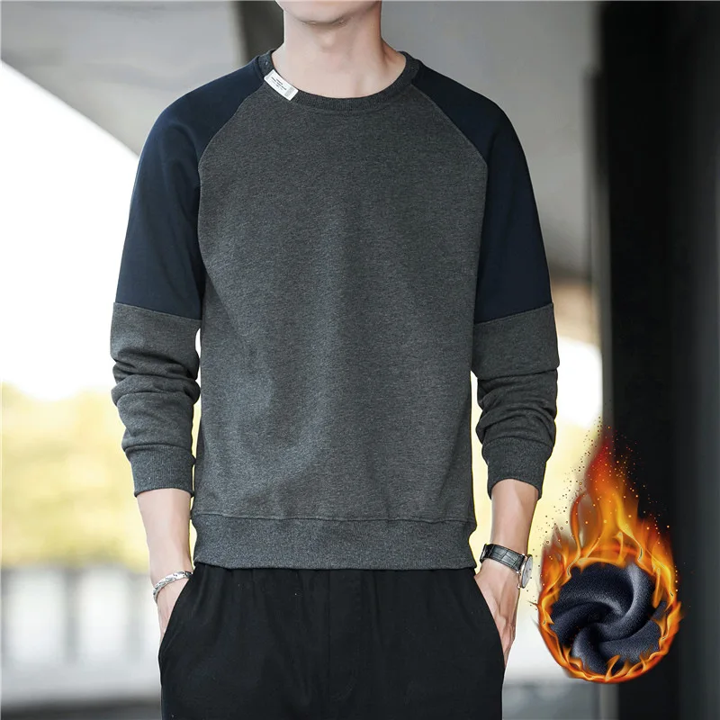 

Fishing Shirt Velvet Breathable Outdoor Fishing Clothes Fishing Hoodie Round Neck Cycling Sports Casual Men Fishing Clothing