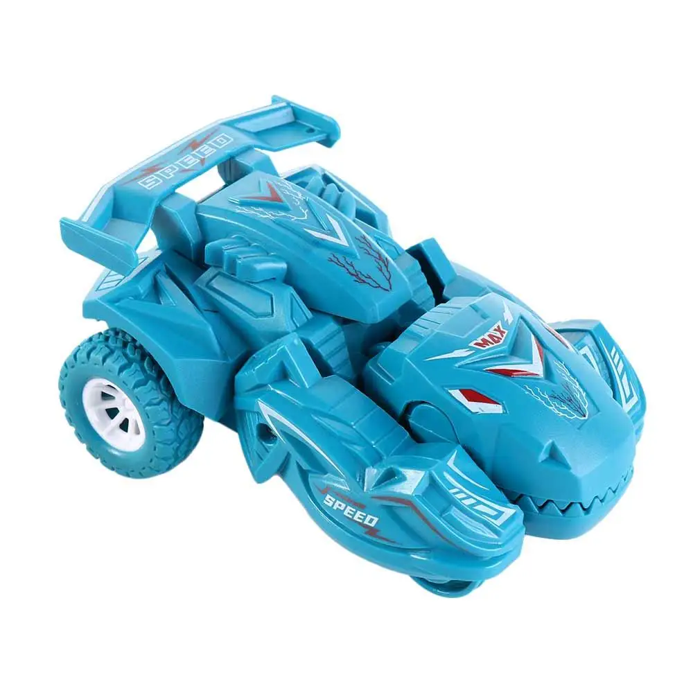 Back Car Inertial Sliding Dino Car Deformation Car Dinosaur Deformation Car Dinosaur Robot Car Transformer Dinosaur Car