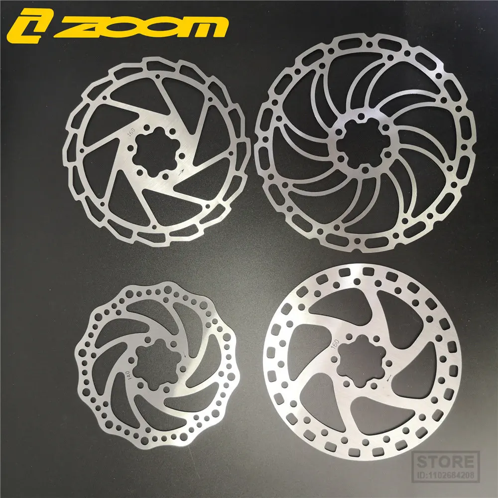 ZOOM-140mm-160mm-180mm-MTB-Road-Bike-Disc-Brake-Rotor-Cyclocross-44mm ...