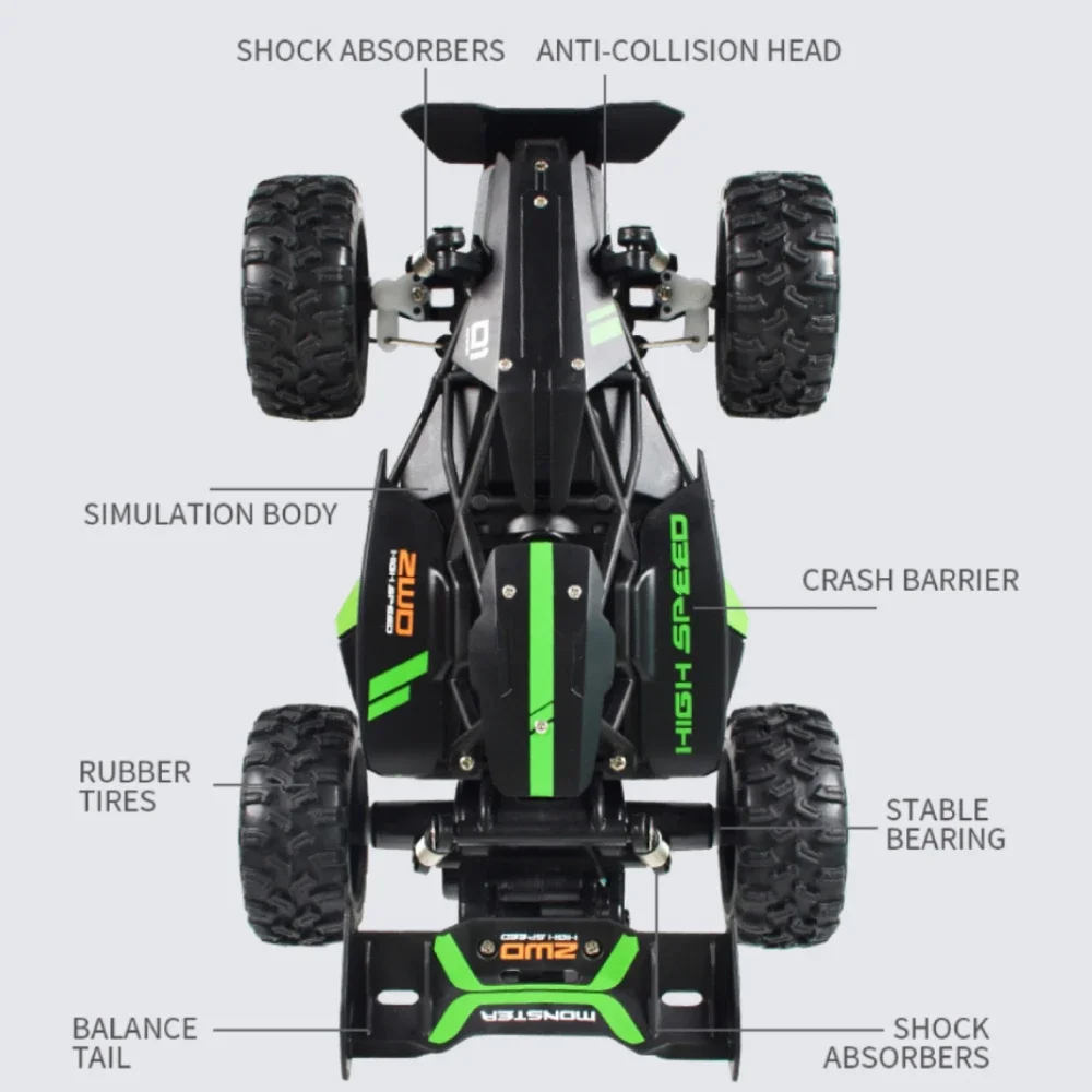 ABS Remote Control Drift Car Toy for Kids