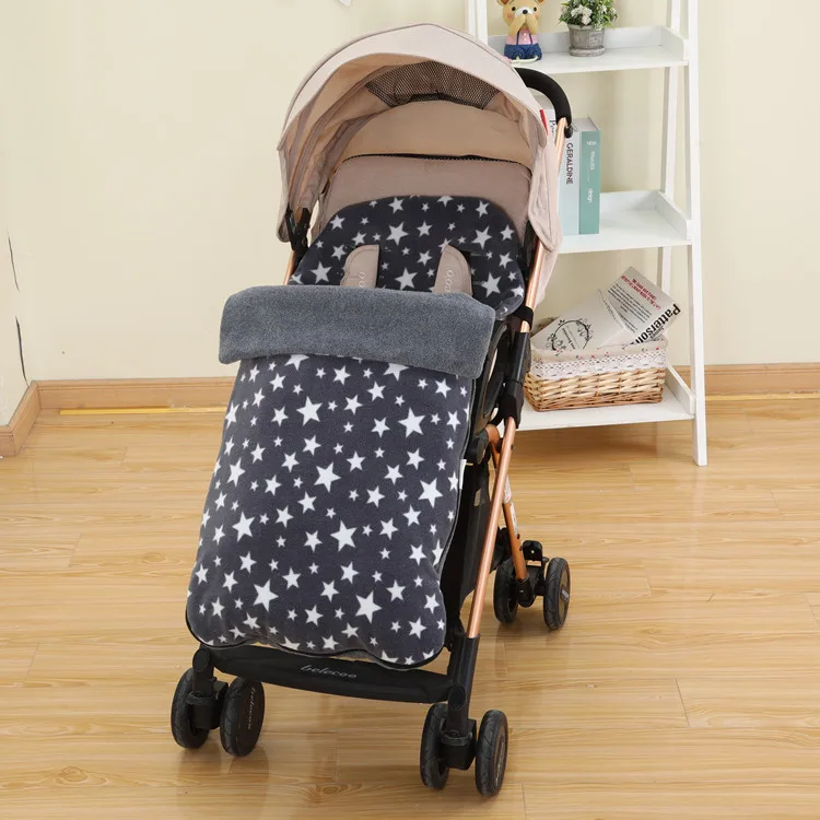 Hot Sale Baby Stroller/Buggy Sleeping Bag Infant Carriage Warm Socks Winter Windproof Foot Cover Anti-kick Shake Down Quilt Baby Strollers comfotable