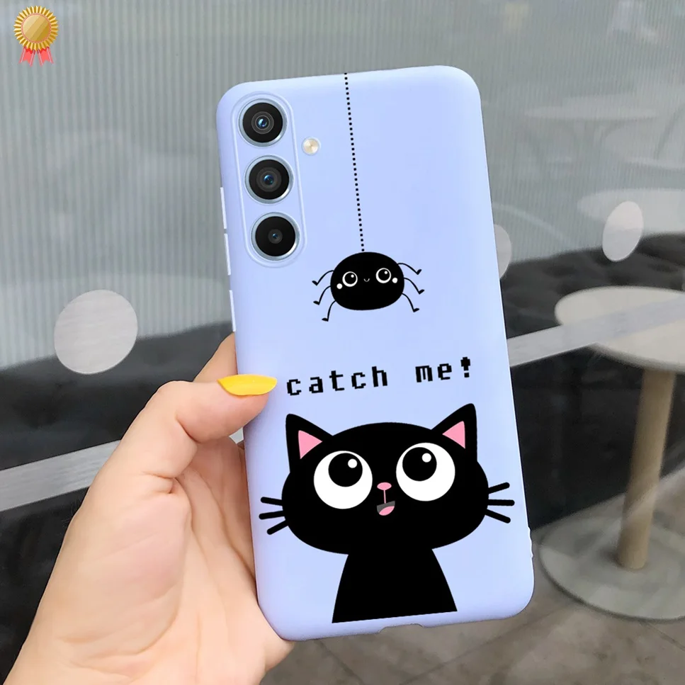 For Samsung Galaxy A24 A 24 4G Case 3D Cute Shockproof Silicone Cartoon Back Cover For Samsung A24 SM-A246M A2 4 5G Funda