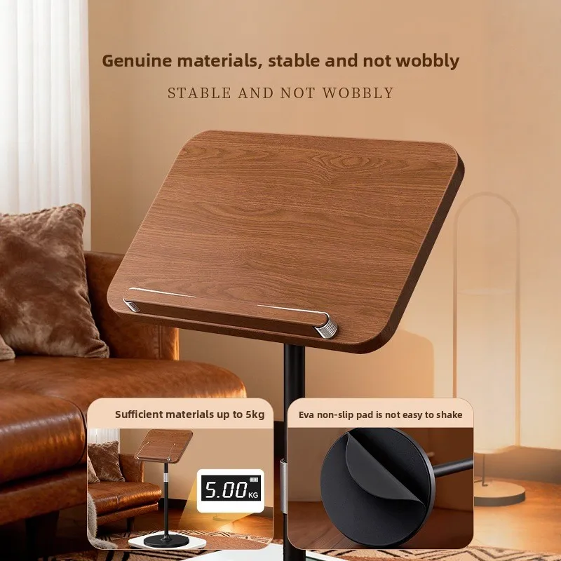 다기능 천장까지 닿는 독서 책장 읽기 연습용 원목 독서대 책장 책꽂이 개폐식 뮤지