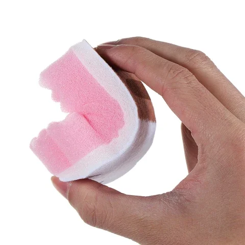 

Double-sided 3Pc Sponge Brush for Washing Dishes Pans Cleaning Cute Cat Paw Magic Wipe Dish Cloth Kitchen Household Supplies