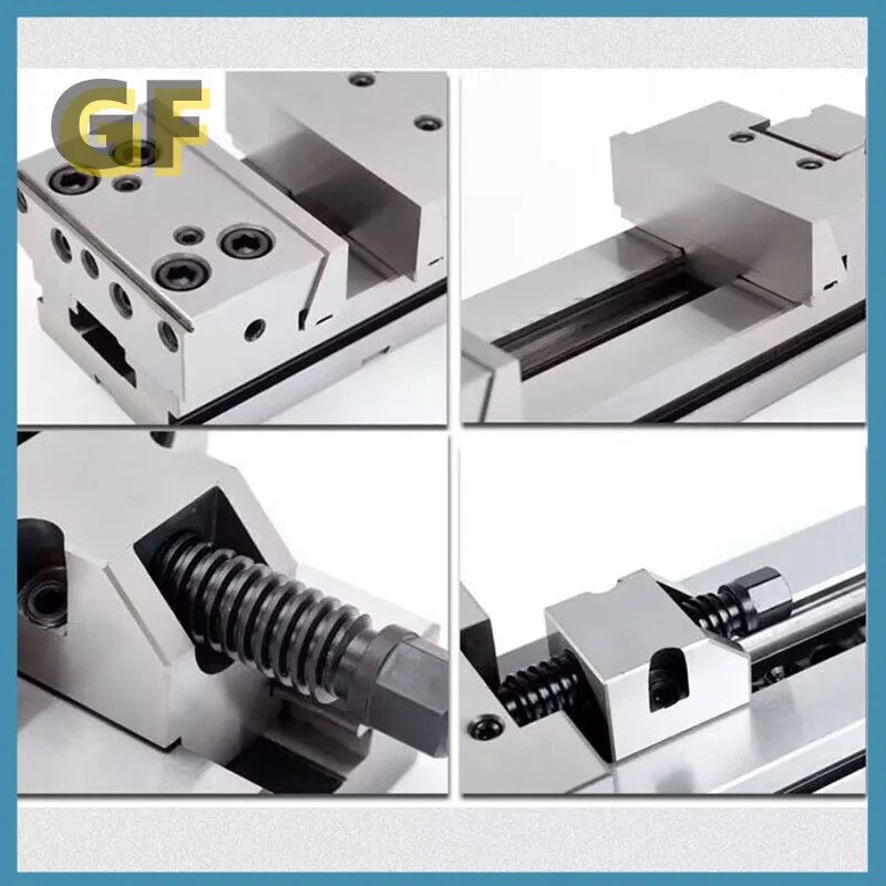 GT125A / B 6 Inch High Precision Manual Flat Vice Tool Maker Vise for CNC Grinding Milling Machine 2