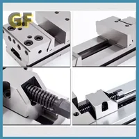 GT125A / B 6 Inch High Precision Manual Flat Vice Tool Maker Vise for CNC Grinding Milling Machine 2