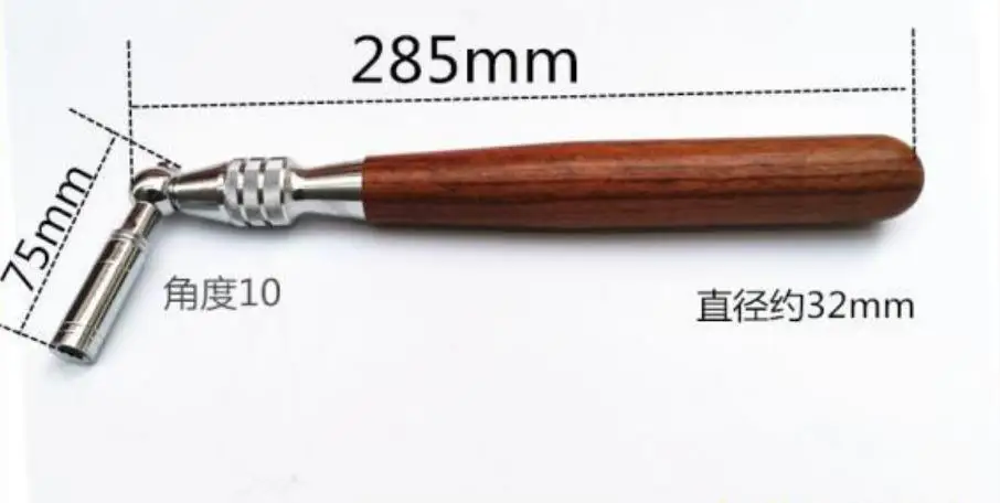 Piano tuning tool Tuning wrench Tuning hammer Tuning wrench with redwood handle