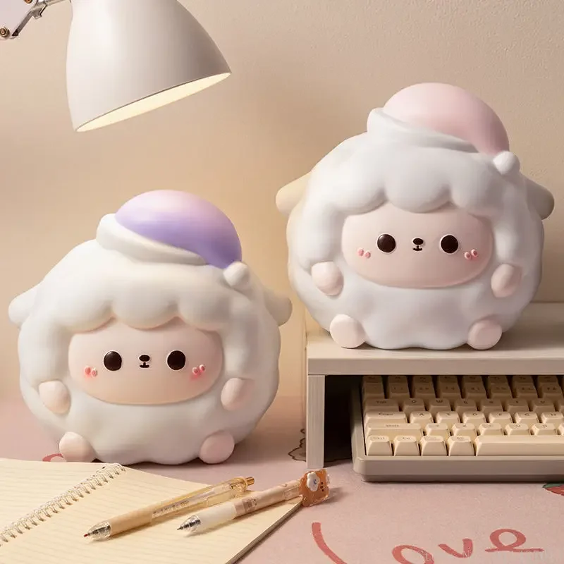 Creative Enamel Cartoon Animal Savings Can Home Decoration Gift for Children Boys Girls Can't Break Change Piggy Bank, 1Pc 3