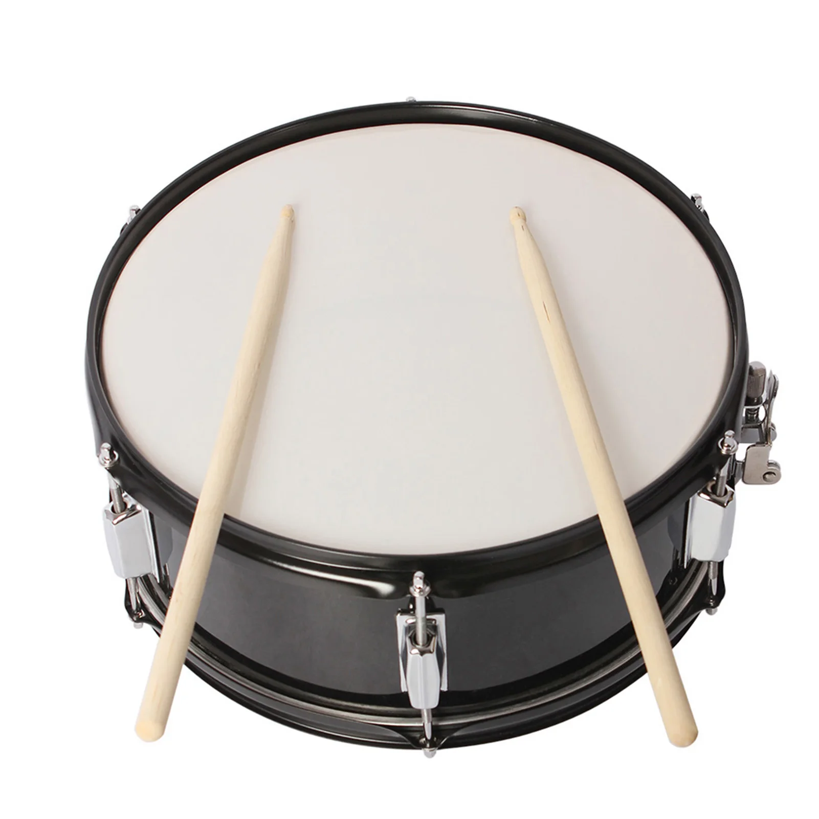 Snare Drum Head 14 Inch with Drumstick Drum Key Strap for Student Band portable drum pad virtual drum kit