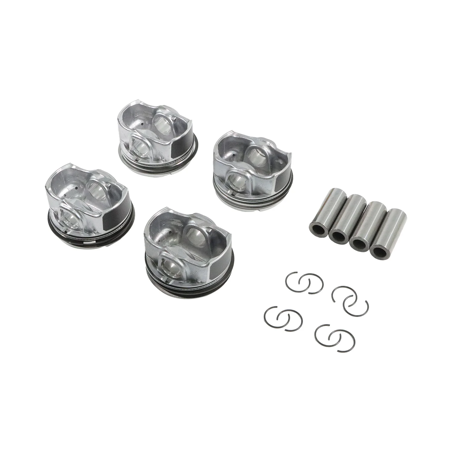 4pcs G4FJ Engine Pistons and Rings Set 234102BCA0 for 2011- Hyundai Elantra Sonata Tucson Kia Optima Soul Seltos G4FJ 1.6T