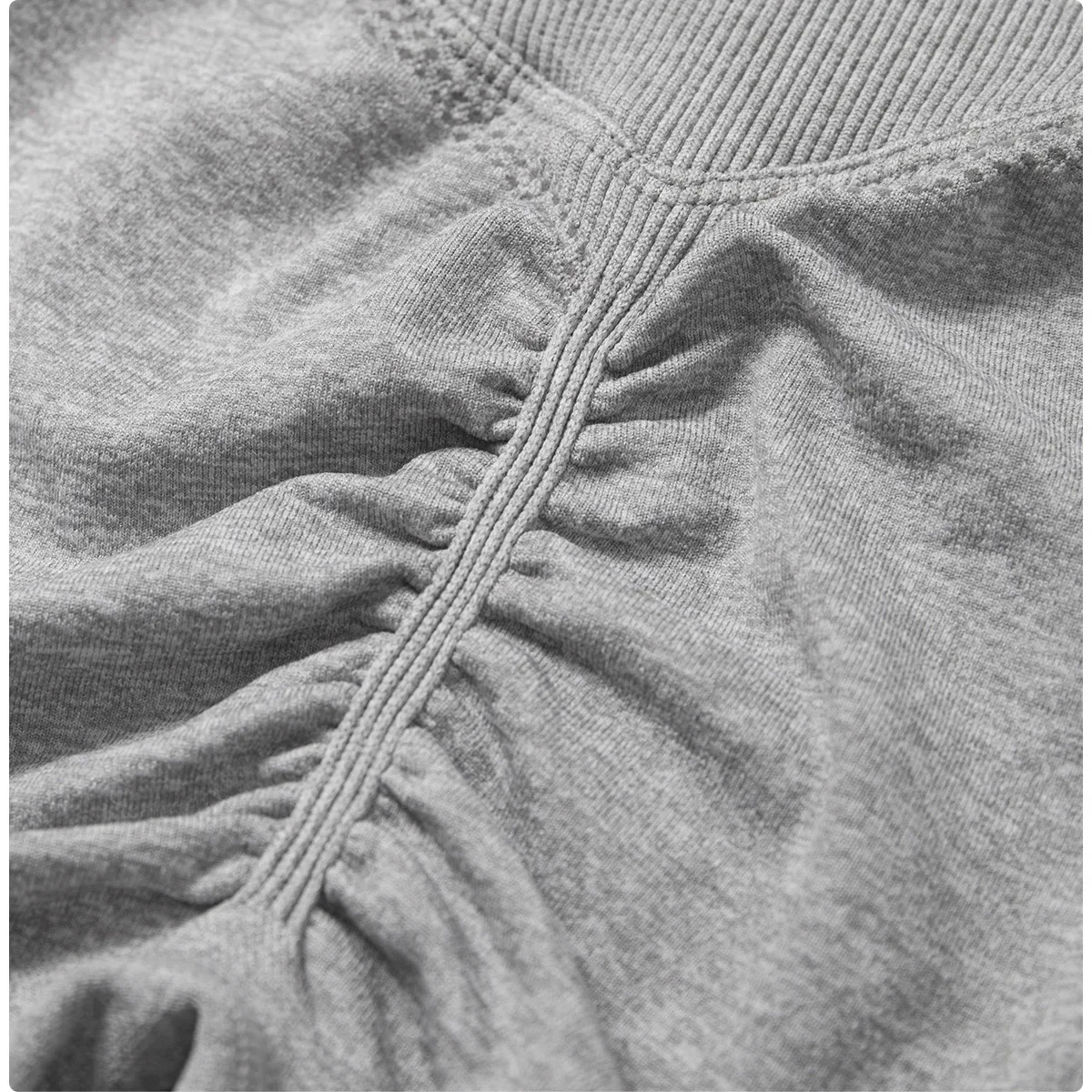 Sømløse rumpe shorts Yogabukser