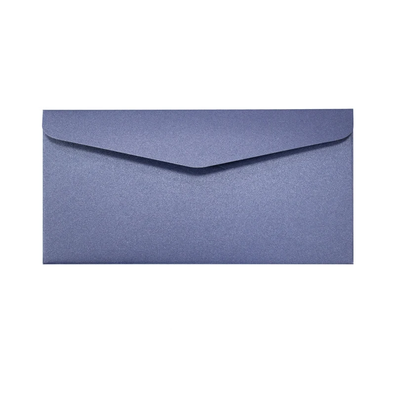 Mailing Envelopes 50pcs/lot 22x11cm Pearlescent Paper for Wedding Invitation Business Supplies