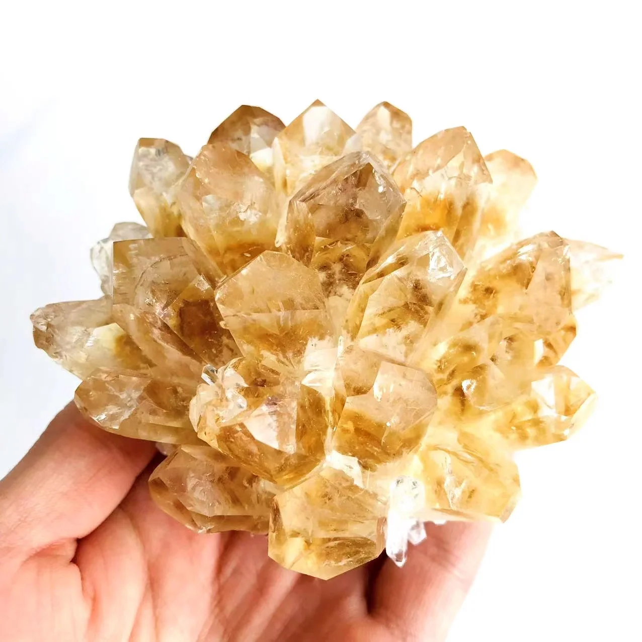 

Натуральный кварцевый камень, кластер цитрина, камень для украшения дома, подарки сырой руды, камень с каменной энергией Рейки, образец минералов