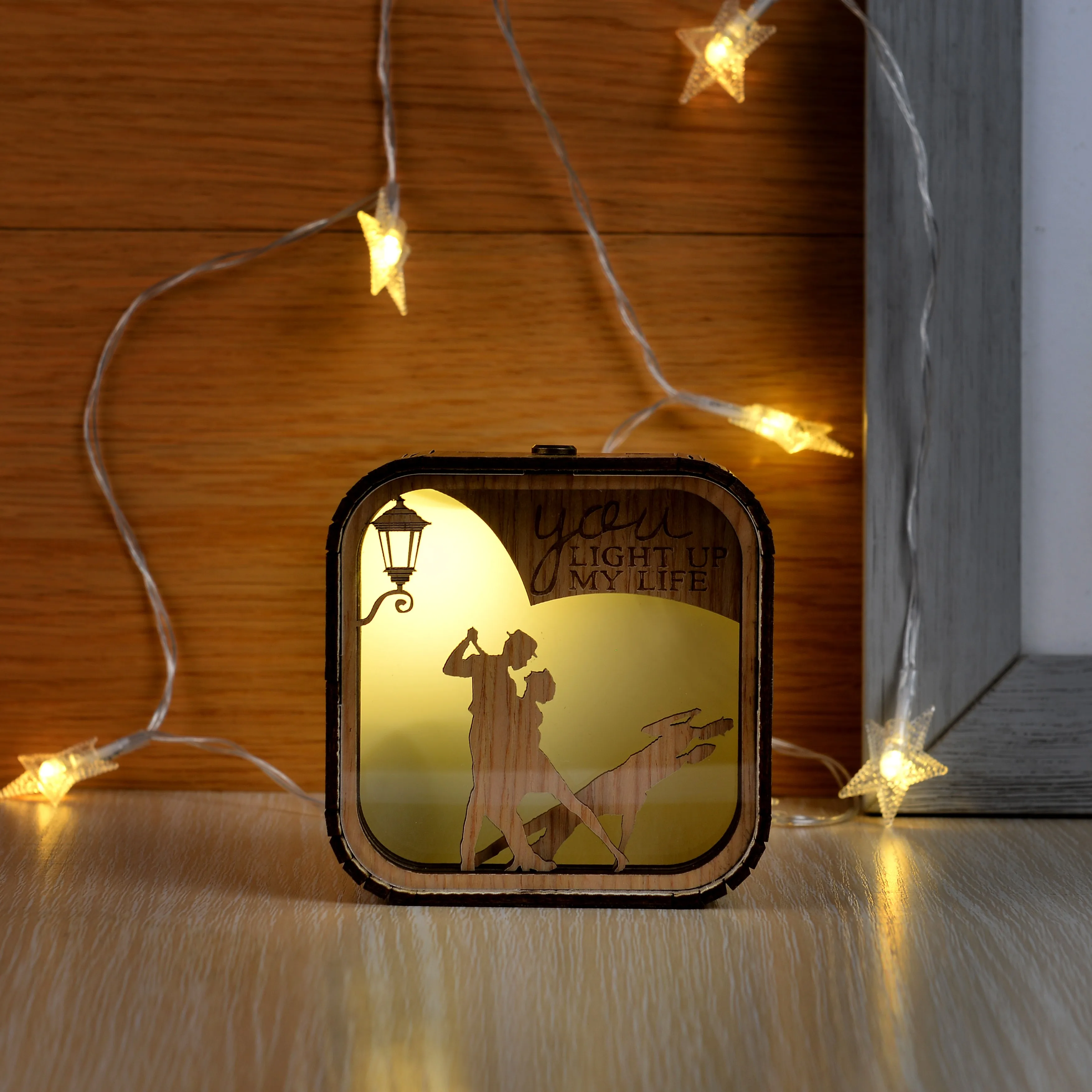 Music Box MissLiGarden Handmade Music Box Vintage Wooden Gifts For Wife Girl Boy Daughter