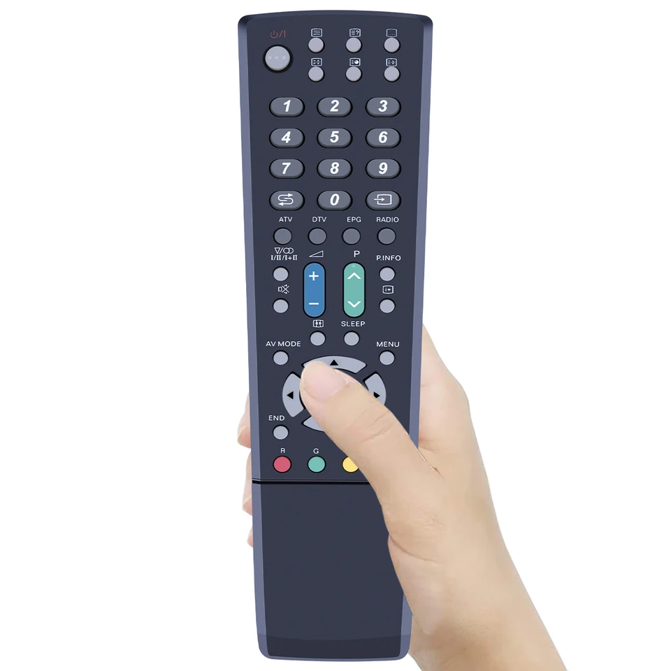 Telecomando Universale Tv Sharp Telecomando Sostitutivo VINABTY GA586WJSA Per TV Sharp LED Modelli LC-32D65E, LC-37DH65E, LC-46DH66E E Altri Compatibili Telecomando Sostitutivo Sharp