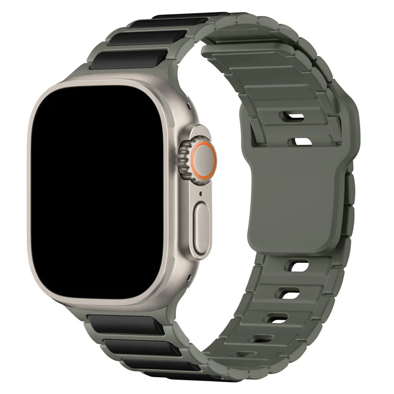 Premium Silicone Watch Strap - Versatile and Stylish Replacement Bracelet
