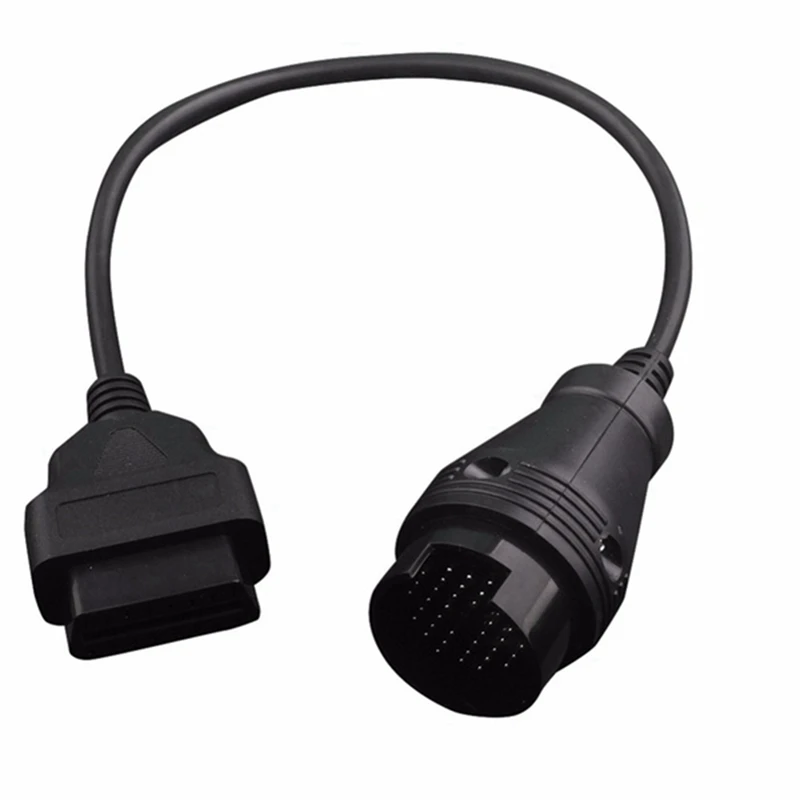 

2 шт., диагностический адаптер для Benz MB 38 Pin To 16 Pin OBD2 OBD II