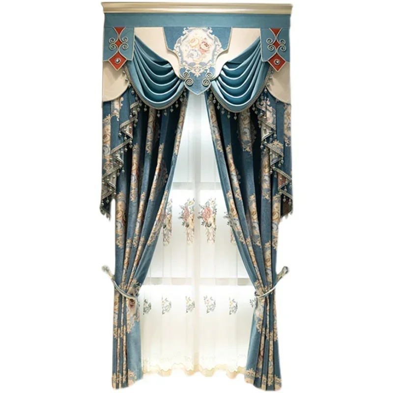 Luxury European Chenille Curtains 5