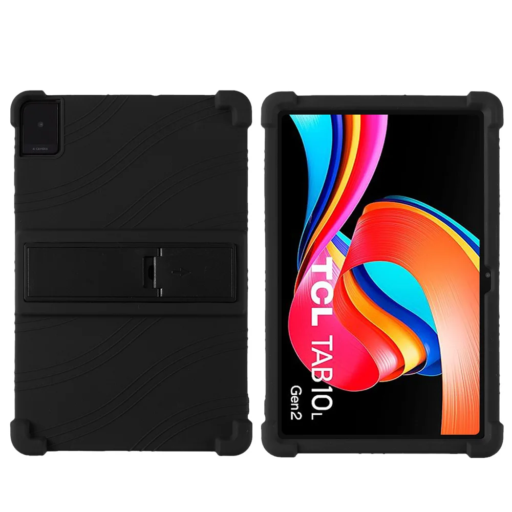 Capa de Silicone à Prova de Choque Capa para Tcl Tab 10 Gen Tablet Seguro - Imagem 3