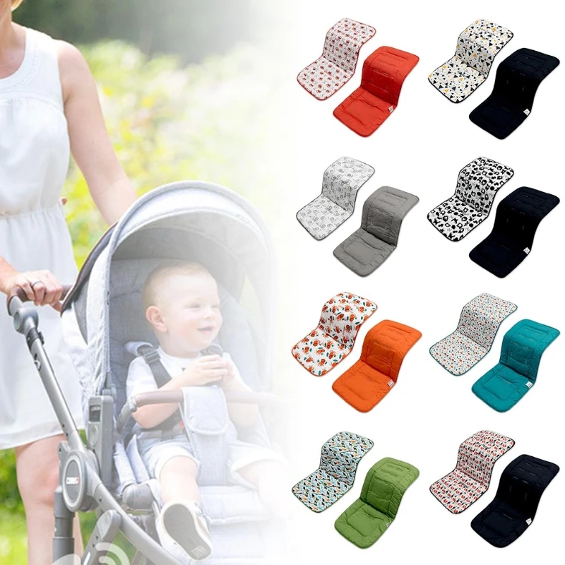 

Baby Stroller Mat Kids Pushchair Car Cart Chair Seat Soft Mattress Buggy Trolley Diaper Pad Cushion for Prams