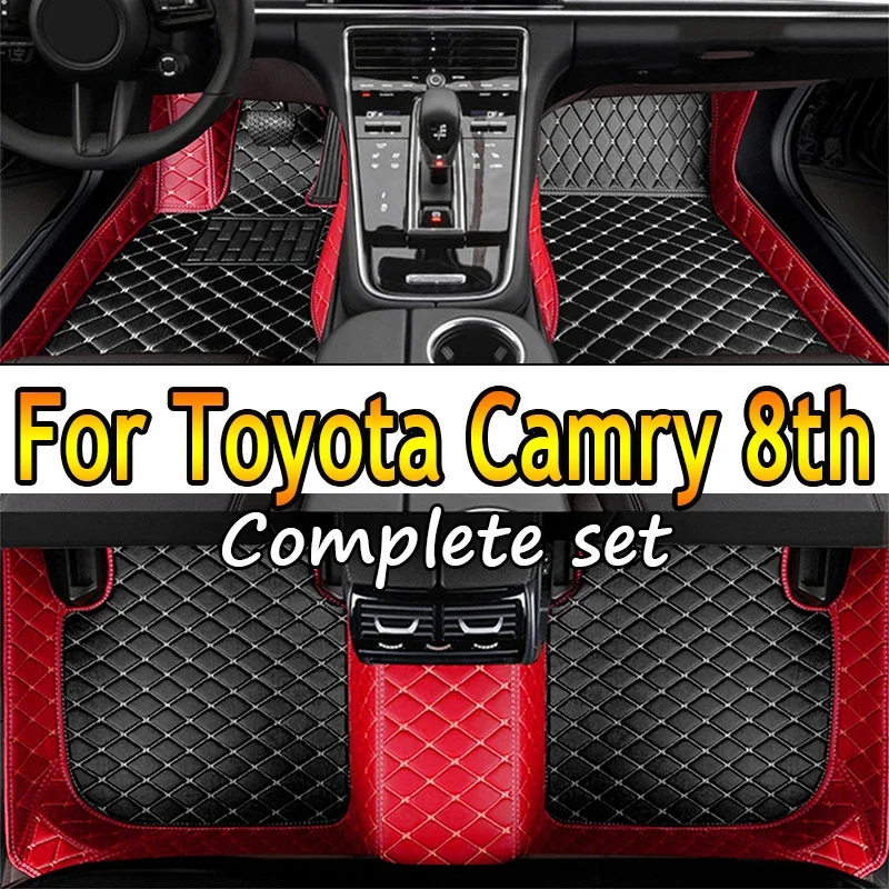 

For Toyota Camry 8th XV70 2023 2022 2021 2020 2019 2018 Car Floor Mats Accessories Carpets Waterproof Covers Automotive Vehicles