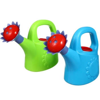 Plastic Watering for Kids Beach Play Set Safe Promotes Creativity Imagination Color Lightweight Easy 1