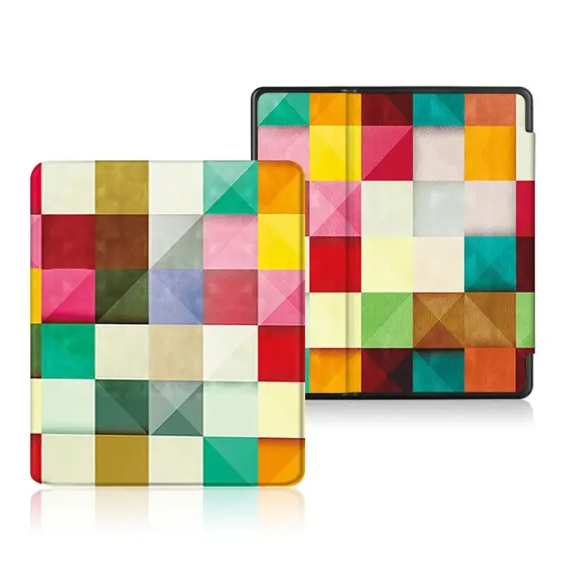 Premium PU Leather Auto Wake/Sleep Cover for Kindle Oasis (7-inch)
