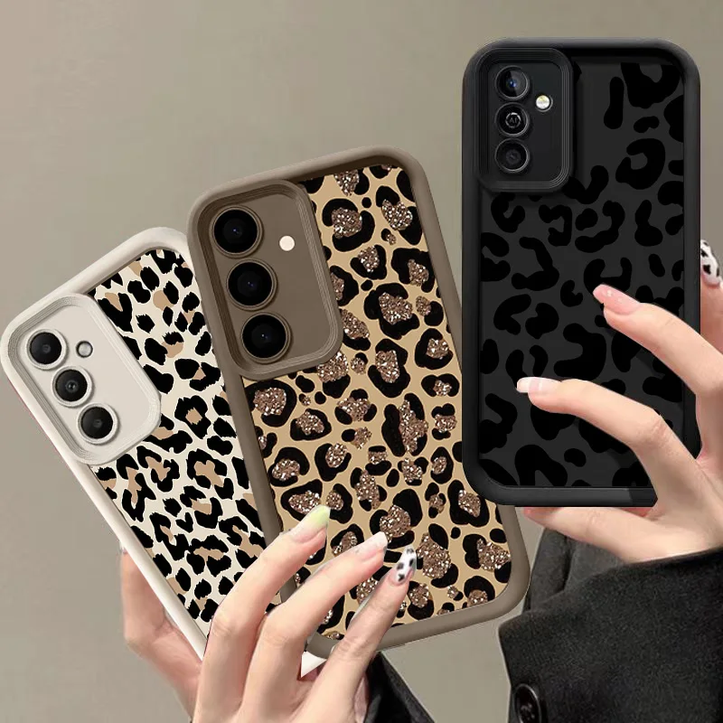 Vintage Brown Leopard Print Phone Case