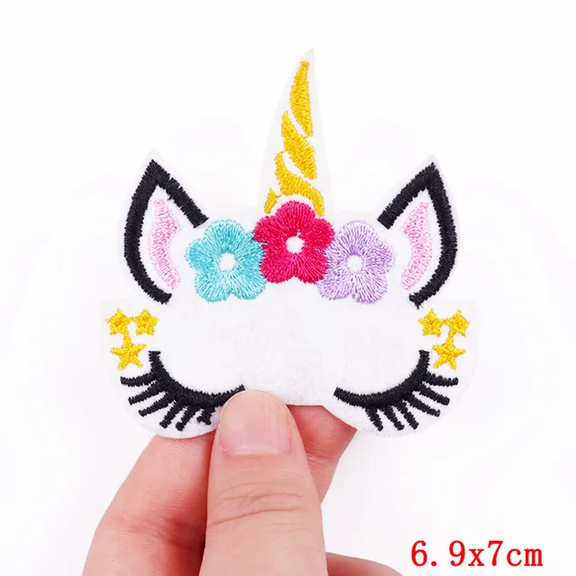 Toppe Termoadesive Unicorni - 12 Pezzi, Per Magliette, Zaini, Jeans, Fai Da Te - Foto 7