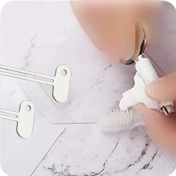 5 pezzi in acciaio inossidabile dentifricio tubo spremiagrumi chiave metallica dentifricio spremiagrumi per bagno tinture per capelli tubi cosmetici spremiagrumi 1
