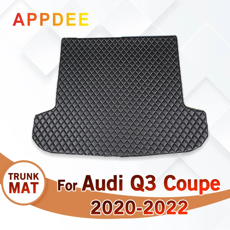 

Коврик для багажника автомобиля для Audi Q3 Coupe 2020 2021 2022, автомобильные аксессуары на заказ, украшение интерьера автомобиля