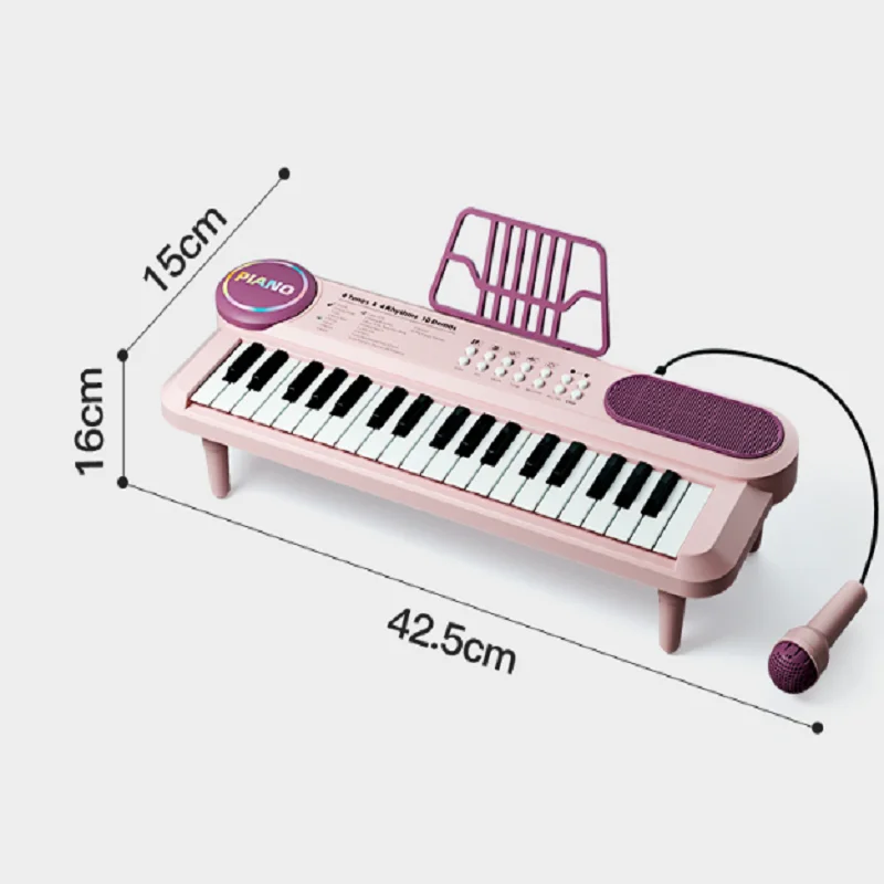 Portable Baby Piano Multi-Function Electronic Organ, Children's Instrument, Beginners to Practice, Early Education