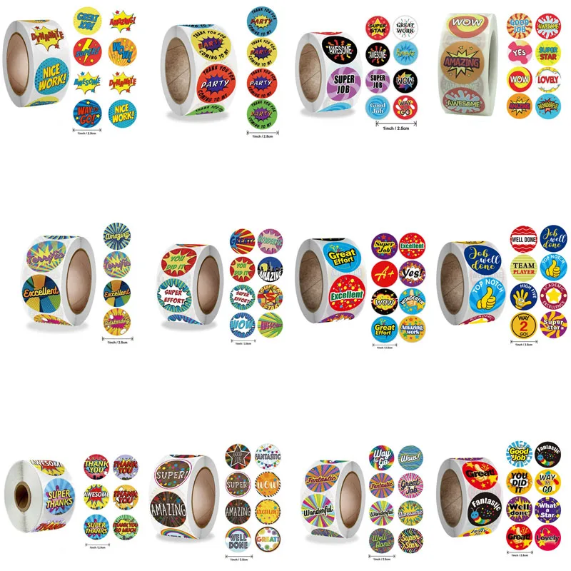 

NEW Children's toys reward incentive stickers School teachers encourage labeling Office stationery decoration label