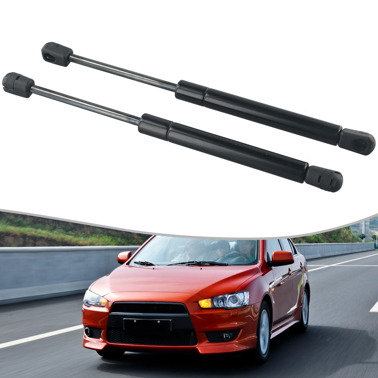 

2 шт., подъемные стойки для задней двери автомобиля Mitsubishi Lancer EX EVOs 2008-2015