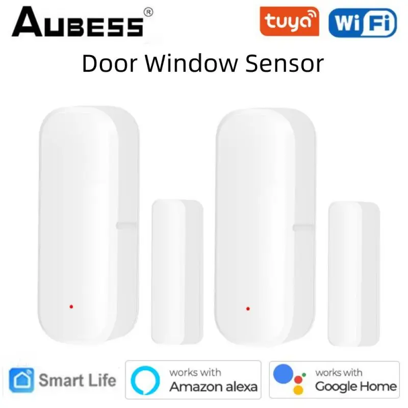 

Датчик окон и дверей Tuya с поддержкой Wi-Fi и магнитной сигнализацией