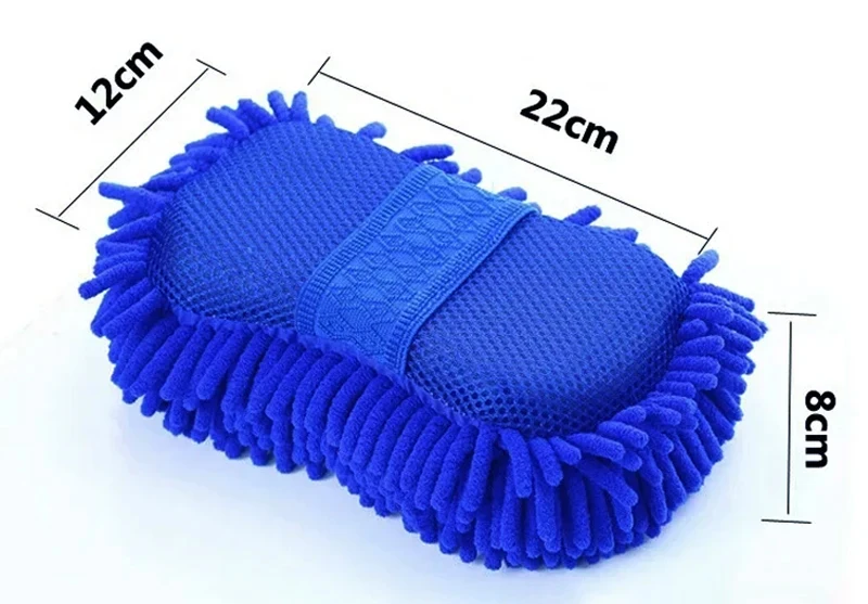 Auto Detaillierung Pflege Waschen Handschuhe Auto Waschen Mikrofaser Chenille Schwamm Auto Multifunktions Pflege Reinigung Werkzeug – Detail 10