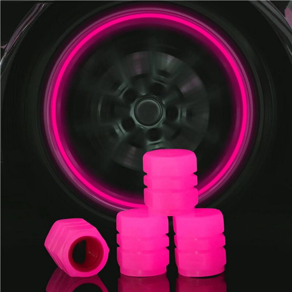 2020 Novelty LED Flash Tyre Wheel Valve Cap Light For Car Bike