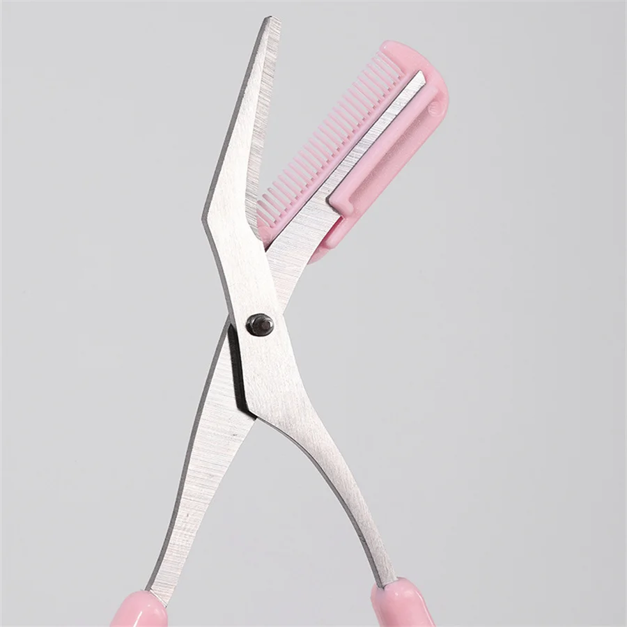 Eyebrow Trimmer with Eyebrow Comb Trimmer Small Eyebrow Trimmer Beauty Scissors Beginner Beauty Scissors 5