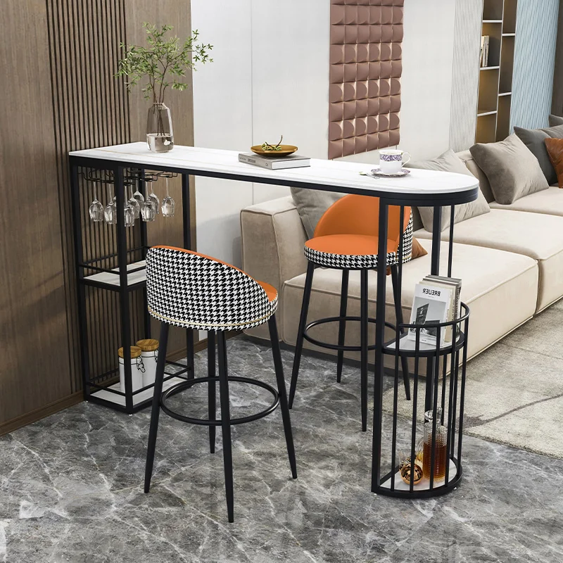 Konyhai Fém sáv tables stv Magas légnyomású levegő Lemeztartó dining szoba sáv tables Koktél Koszerű muebles Delaware cocinas Kávézó Bútor YY50BT