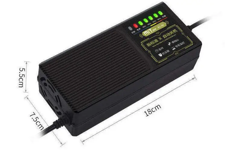 

60V 12Ah lead-acid cell battery charger Smart automatic shutdown electric bicycle charger