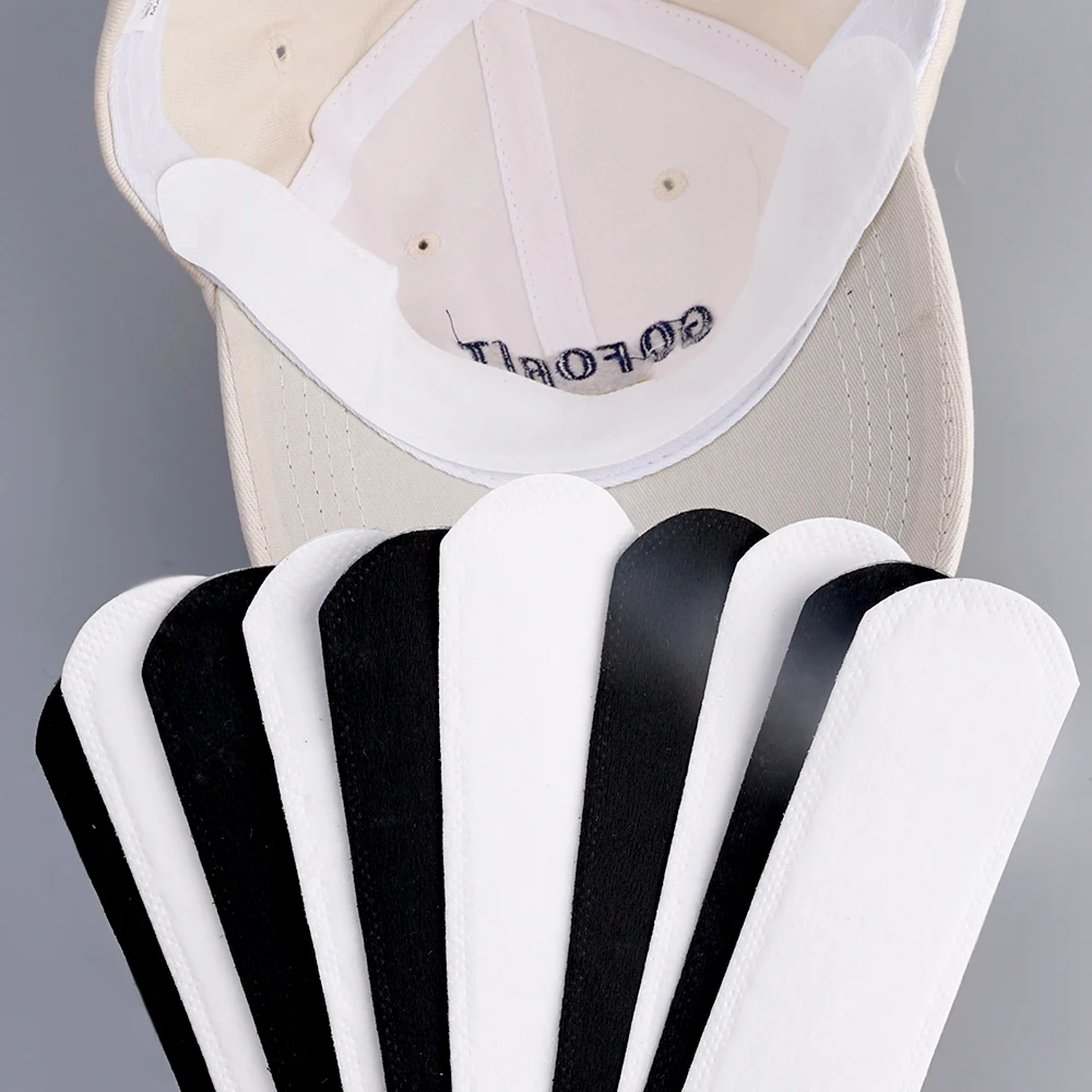 Hat Sweat Absorber 10-20pcs Disposable Hat Sweat Absorber Stickers